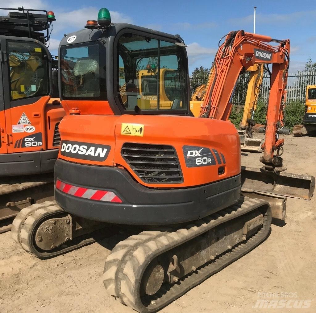 Doosan DX 60 R Minigraafmachines < 7t
