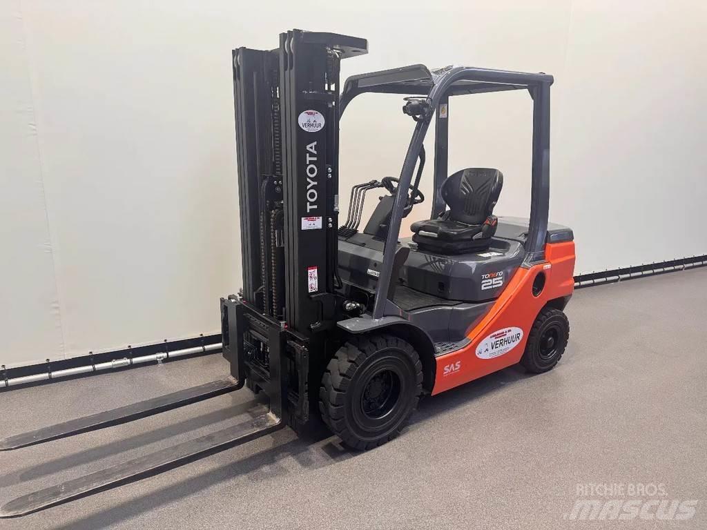 Toyota 52-8 FDF 25 Diesel heftrucks