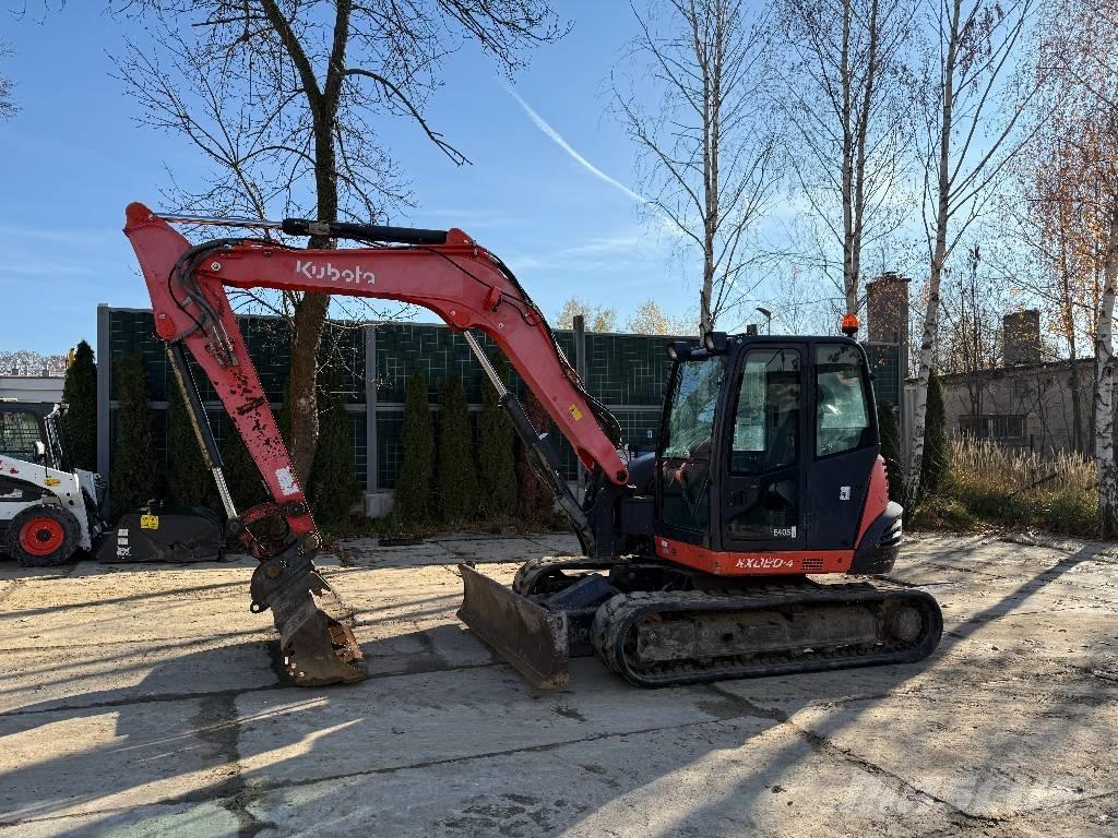 Kubota KX 080-4 Midigraafmachines 7t - 12t