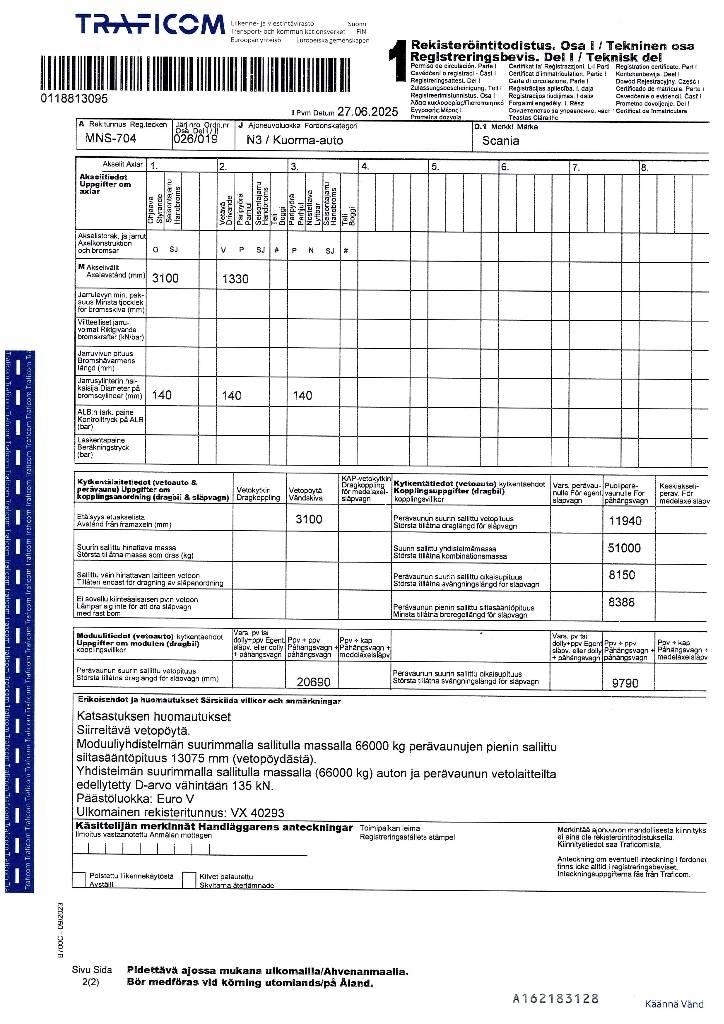 Scania R 560 Trekkers