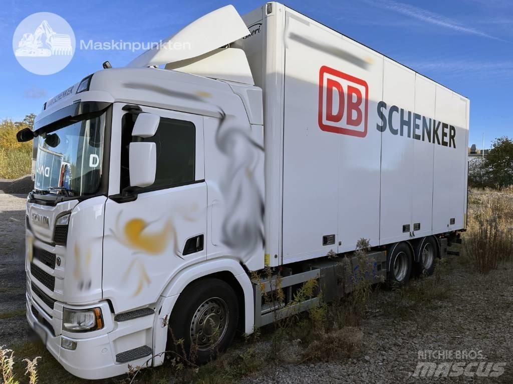 Scania R 580 Bakwagens met gesloten opbouw