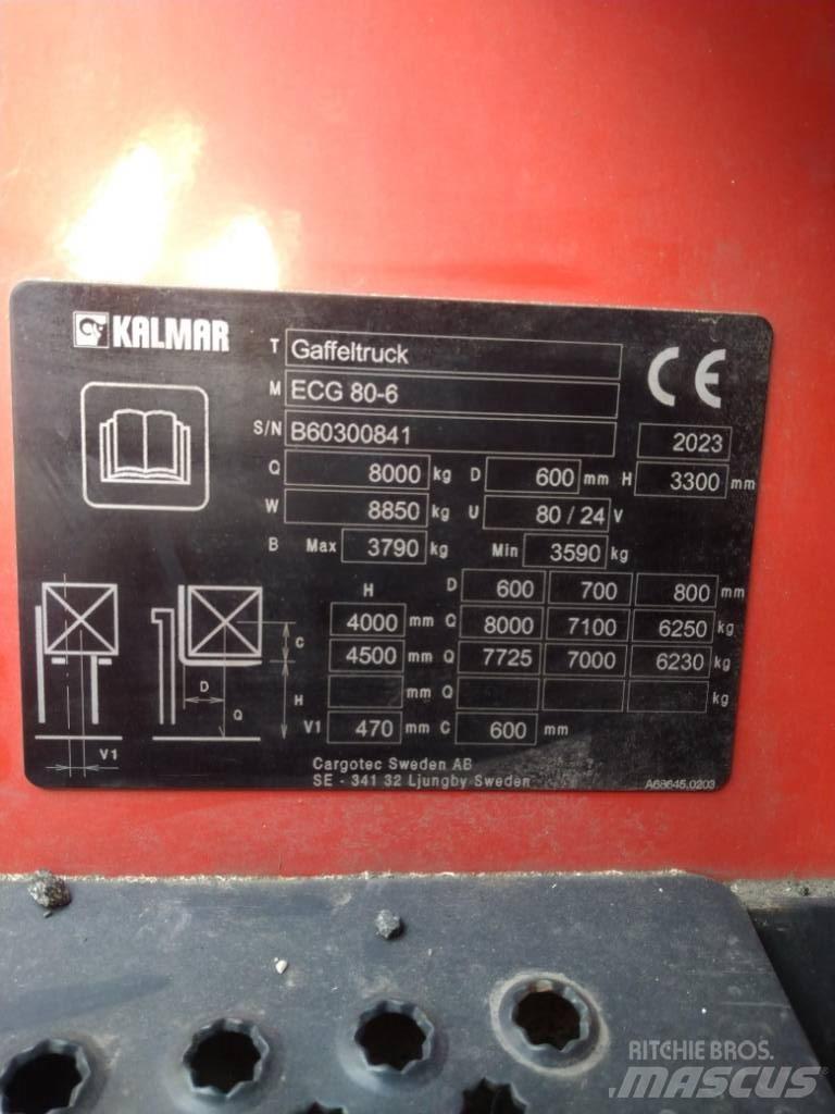 Kalmar ECG80-6 Elektrische heftrucks