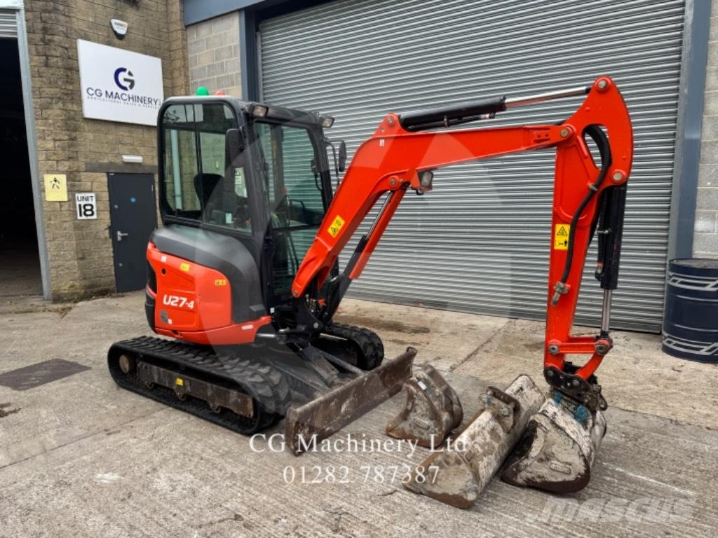 Kubota U 27-4 Minigraafmachines < 7t