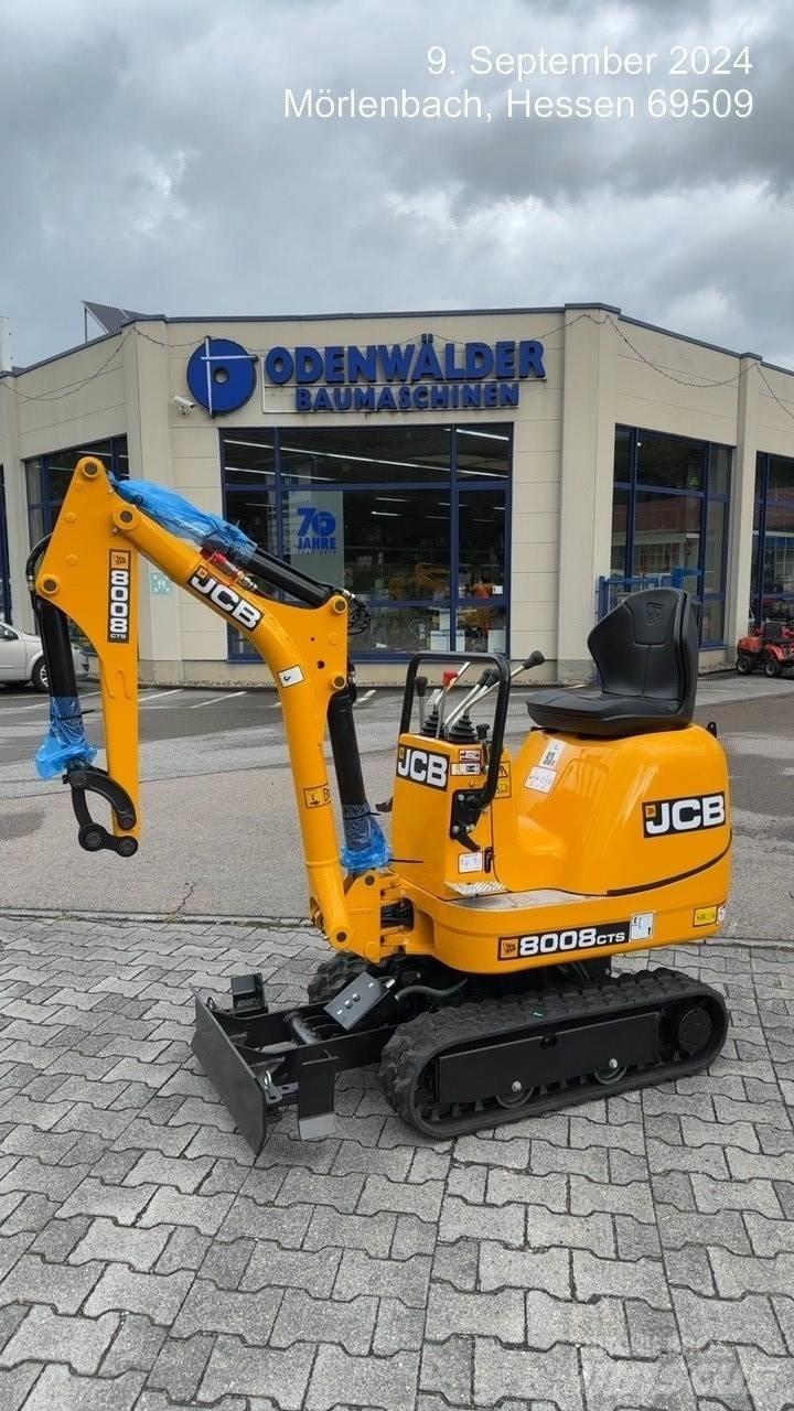JCB 8008CTS Minigraafmachines < 7t