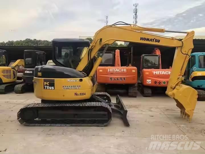 Komatsu PC78US Midigraafmachines 7t - 12t