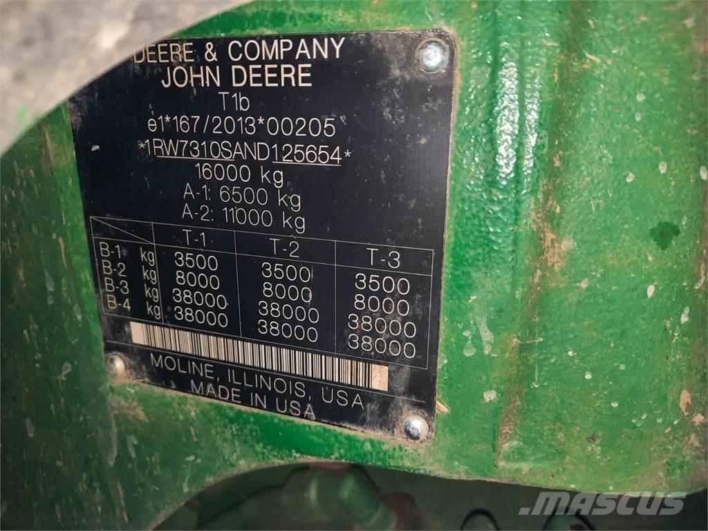John Deere 7r310 Tractoren