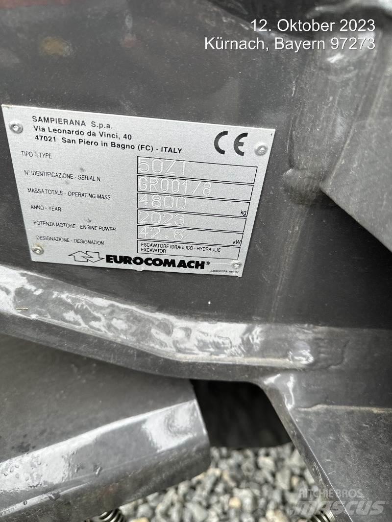 Eurocomach 50ZT Minigraafmachines < 7t