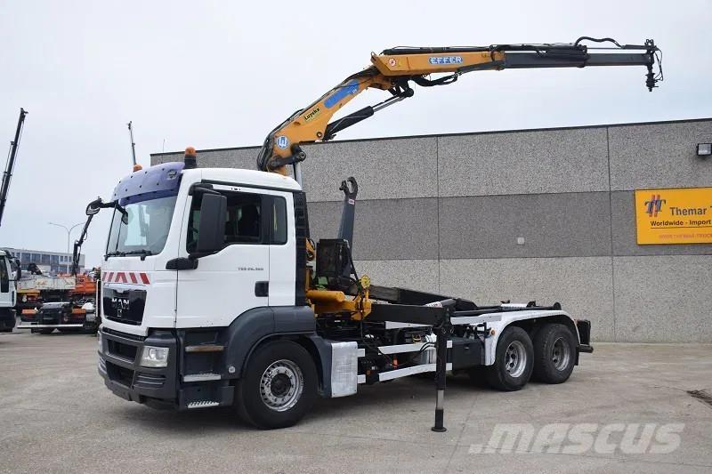 MAN TGS 26.360 Vrachtwagen met containersysteem