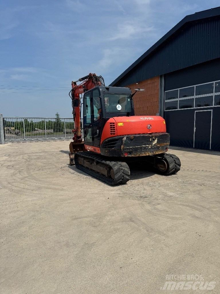 Kubota KX 080-4 Midigraafmachines 7t - 12t