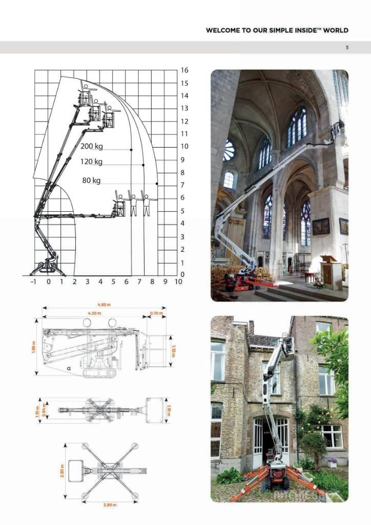 EasyLift R 160 Knikarmhoogwerkers