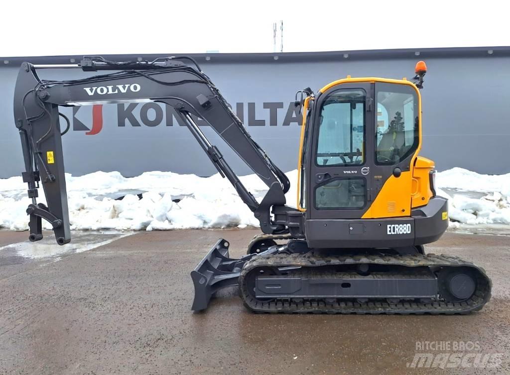 Volvo ECR88D Midigraafmachines 7t - 12t