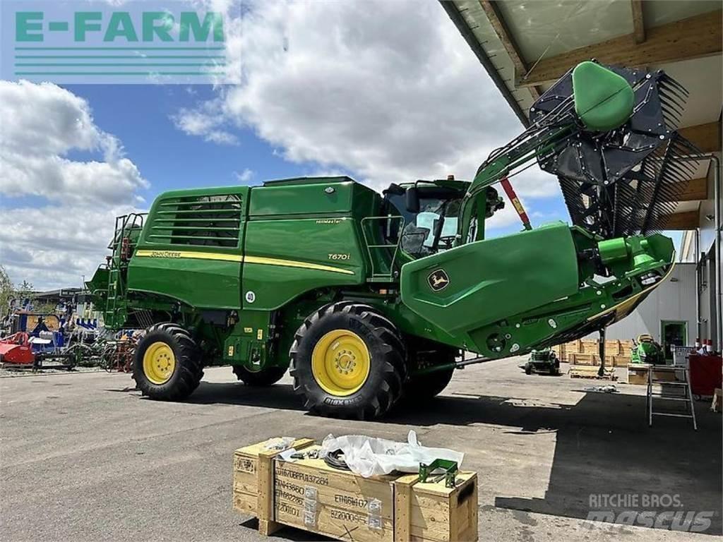 John Deere t670 hm Maaidorsmachines