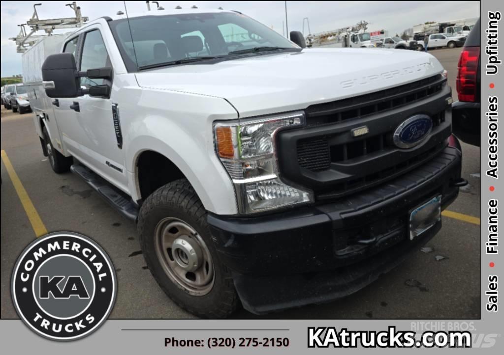 Ford F 350 XL SD Bestelwagens met open laadbak