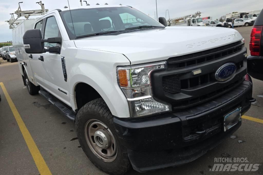 Ford F 350 XL SD Bestelwagens met open laadbak