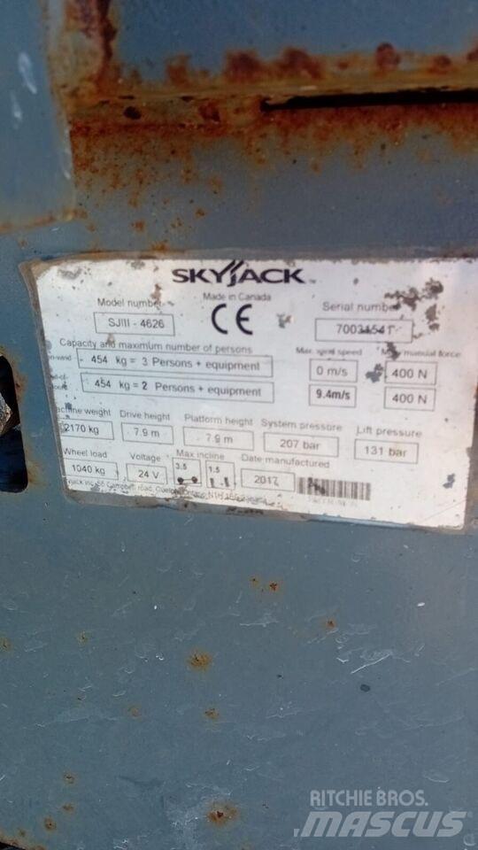 SkyJack SJ4626 Schaarhoogwerkers