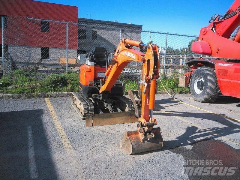 Kubota U 17 Minigraafmachines < 7t