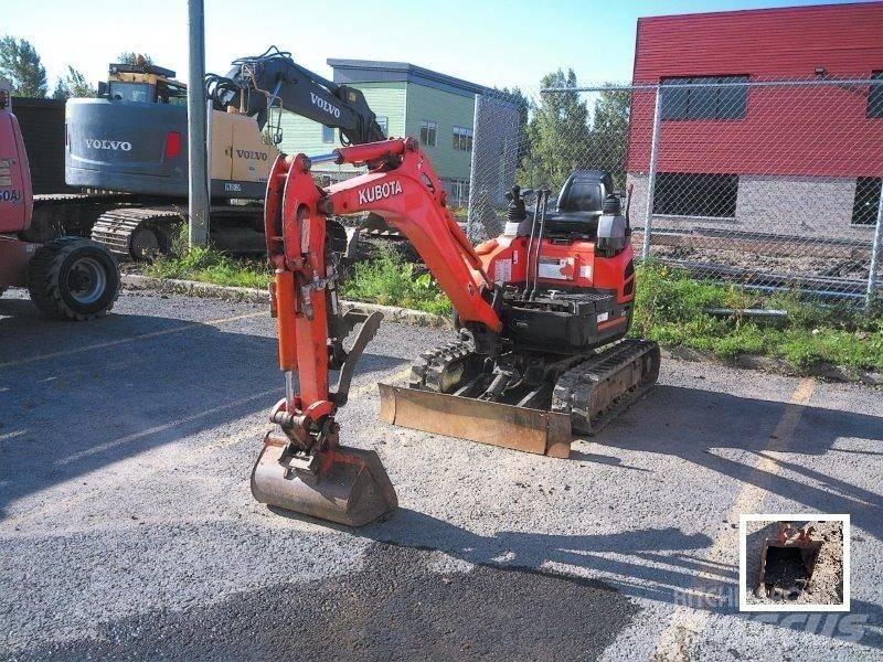 Kubota U 17 Minigraafmachines < 7t