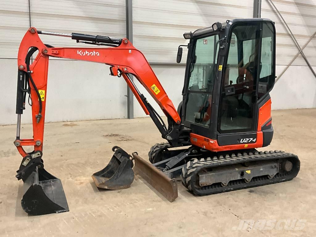 Kubota U 27-4 Minigraafmachines < 7t