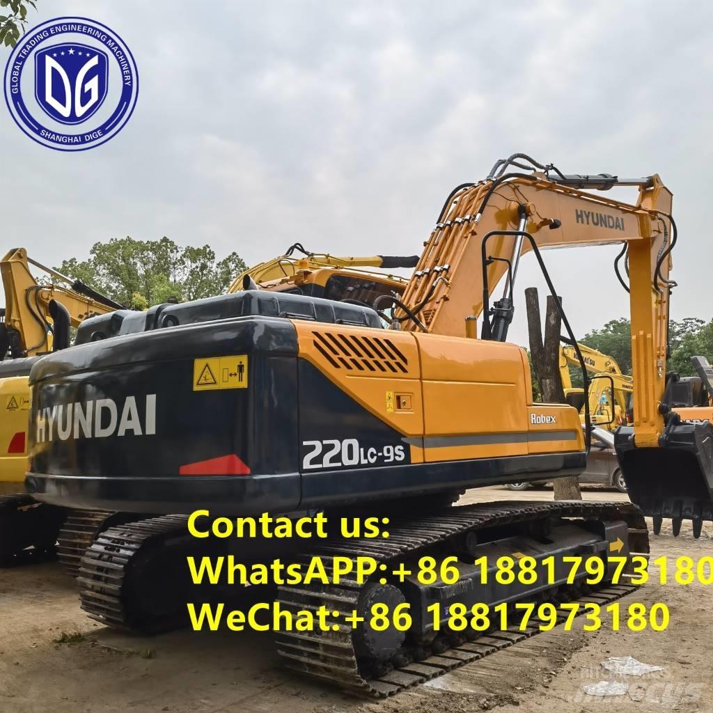 Hyundai 220LC-9S Rupsgraafmachines