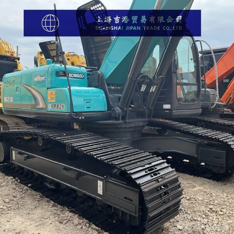 Kobelco SK 210 Rupsgraafmachines