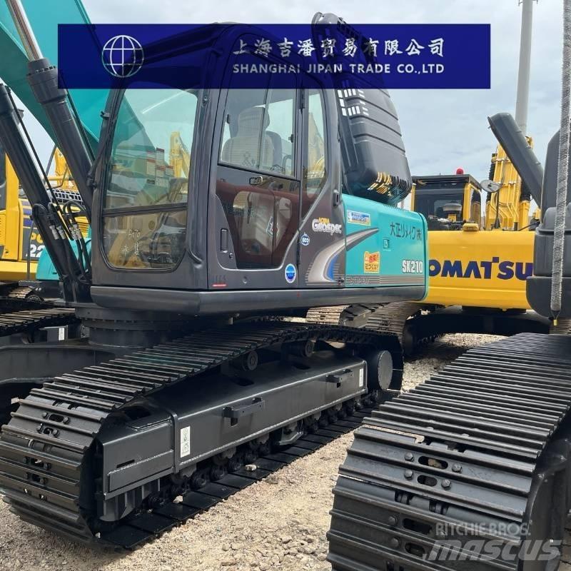 Kobelco SK 210 Rupsgraafmachines