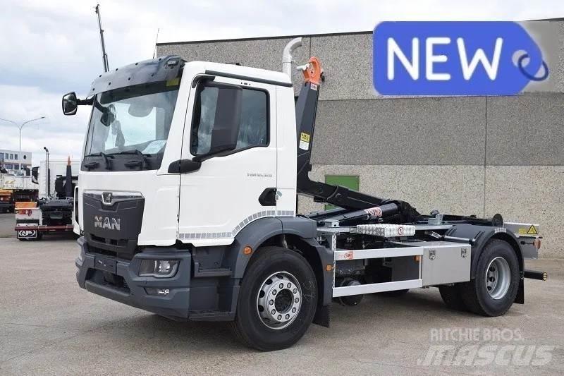 MAN TGM 18.320 Vrachtwagen met containersysteem