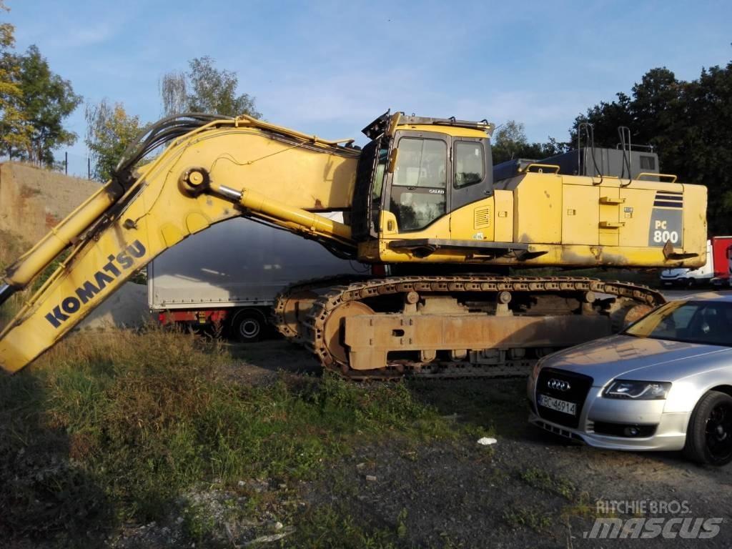 Komatsu PC800-8 Rupsgraafmachines