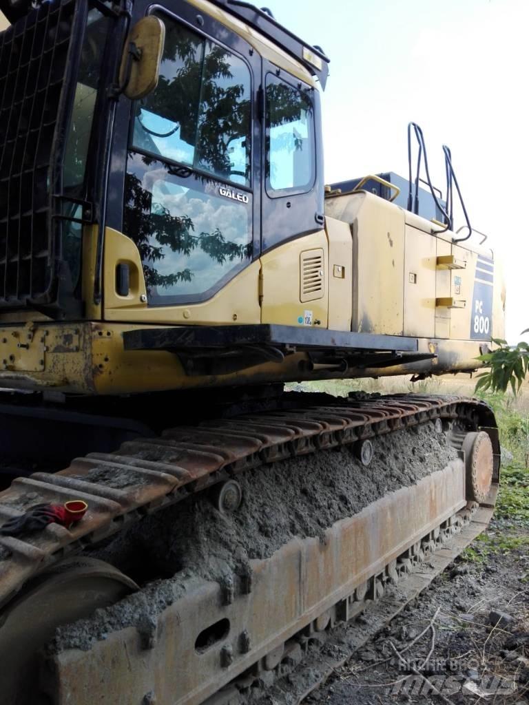 Komatsu PC800-8 Rupsgraafmachines