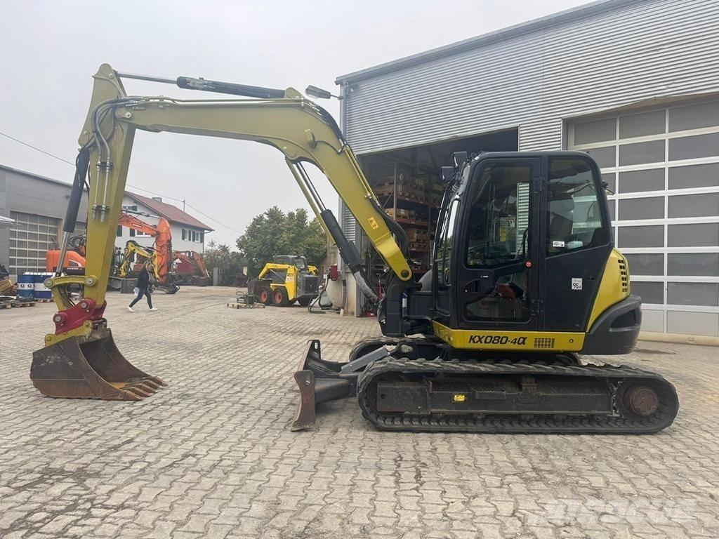 Kubota KX080-4@ Midigraafmachines 7t - 12t