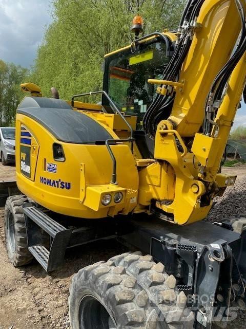 Komatsu PW98MR-11 Wielgraafmachines