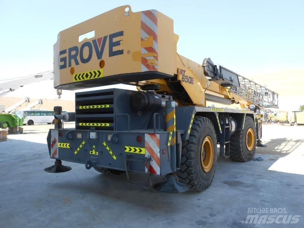 Grove RT 650 E Ruwterrein kranen