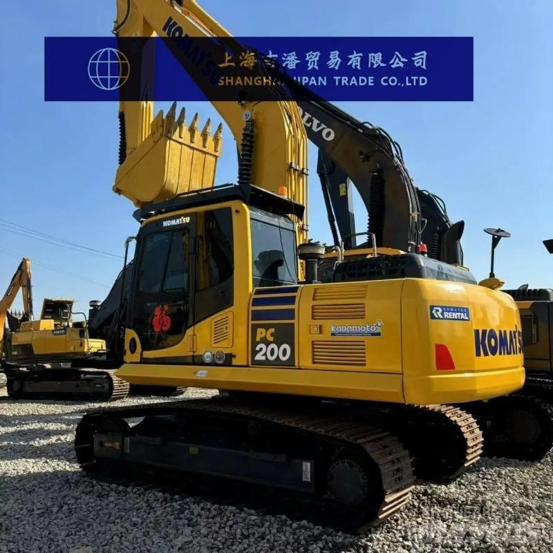 Komatsu PC 200 Rupsgraafmachines