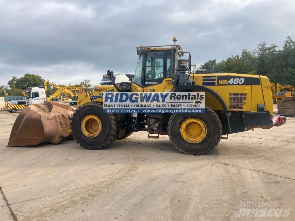 Komatsu wa480-8 Wielladers