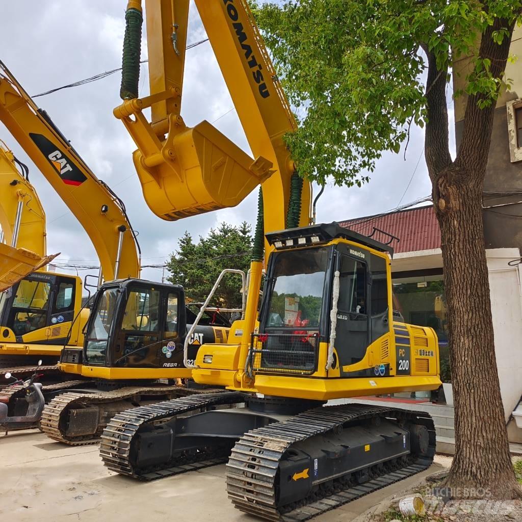 Komatsu PC 200 Rupsgraafmachines