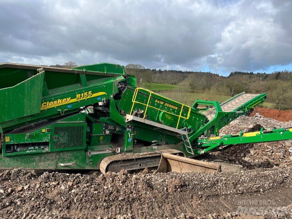 McCloskey R155 Mobiele zeefinstallaties