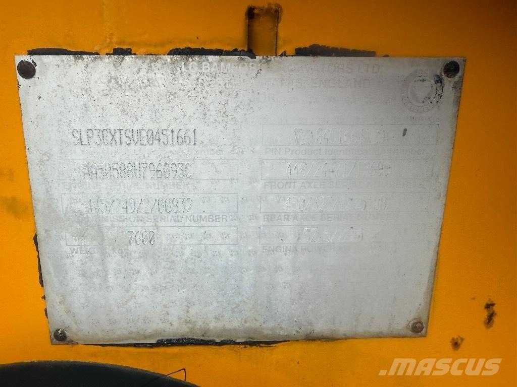 JCB 3 CX SM Graaf-laadcombinaties