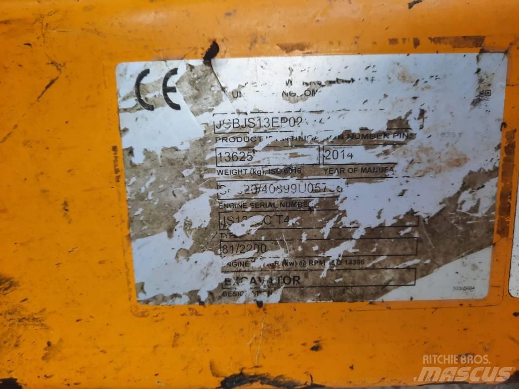 JCB JS 130 LC Rupsgraafmachines