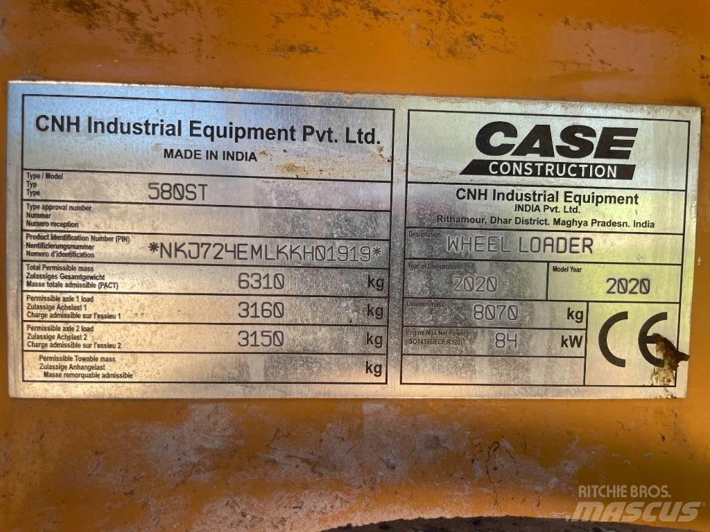 CASE 580 ST Graaf-laadcombinaties