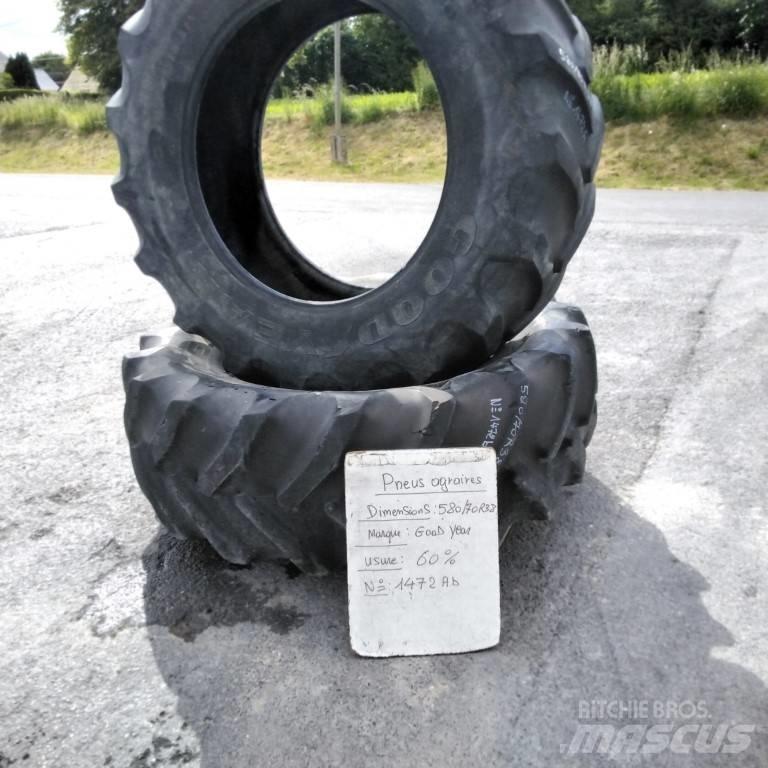 Goodyear 580/70R38 Banden, wielen en velgen