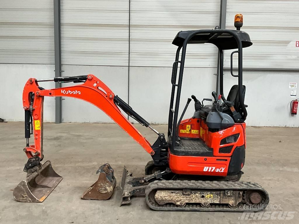 Kubota U 17-3 A Minigraafmachines < 7t