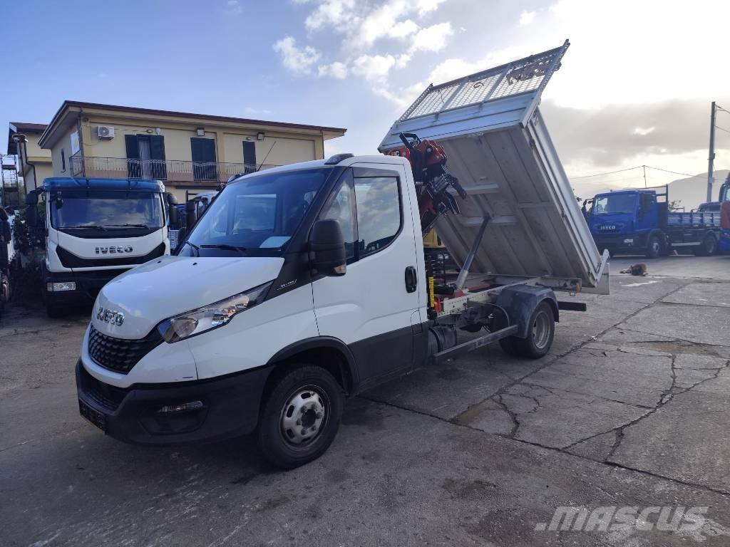 Iveco Daily 35-120 Vlakke laadvloer met kraan