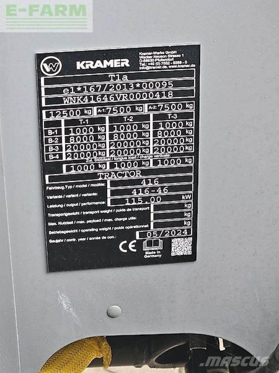 Kramer kt559 Verreikers voor landbouw