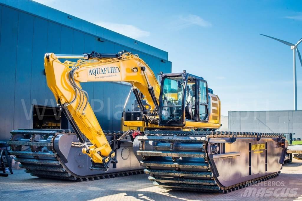 CAT Aquaflhex Amfibische graafmachines