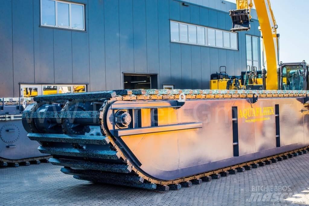 CAT Aquaflhex Amfibische graafmachines
