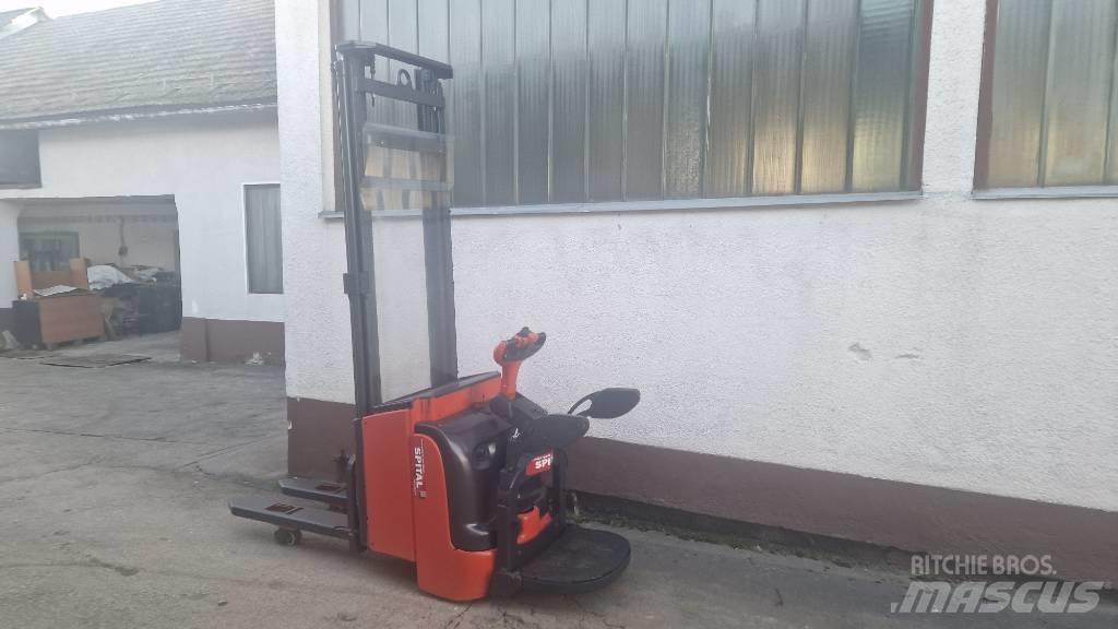Linde L14APi-372 Meerij pallettruck met platform
