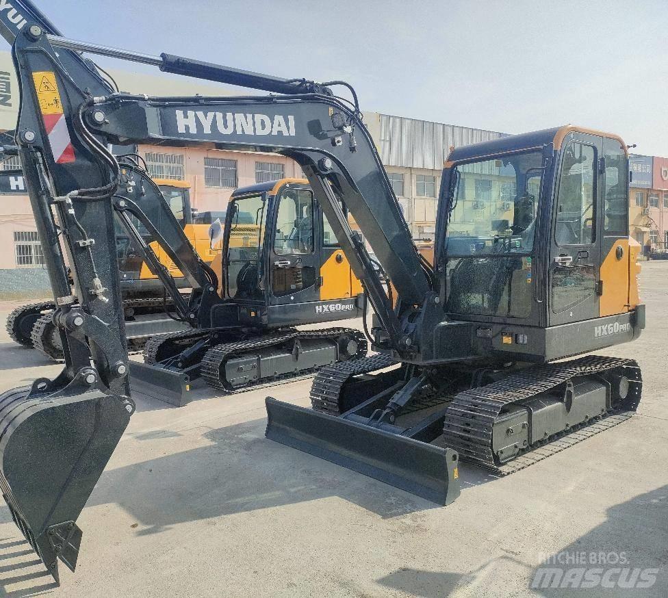 Hyundai HX 60PRO Rupsgraafmachines