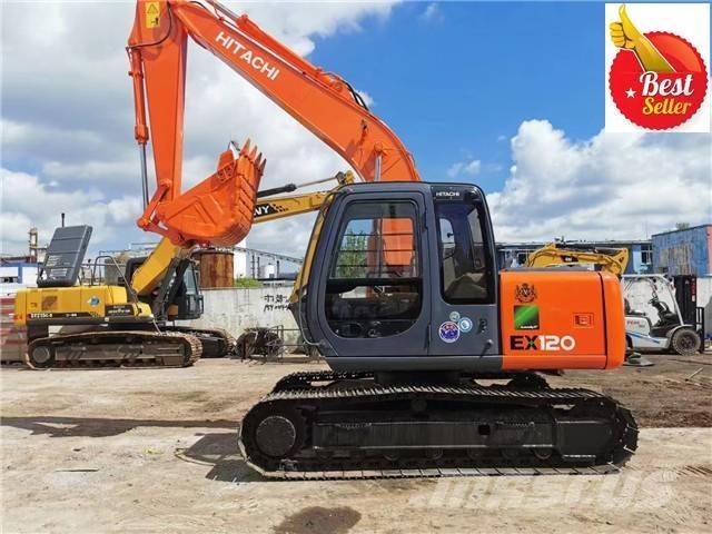 Hitachi EX 120 Rupsgraafmachines