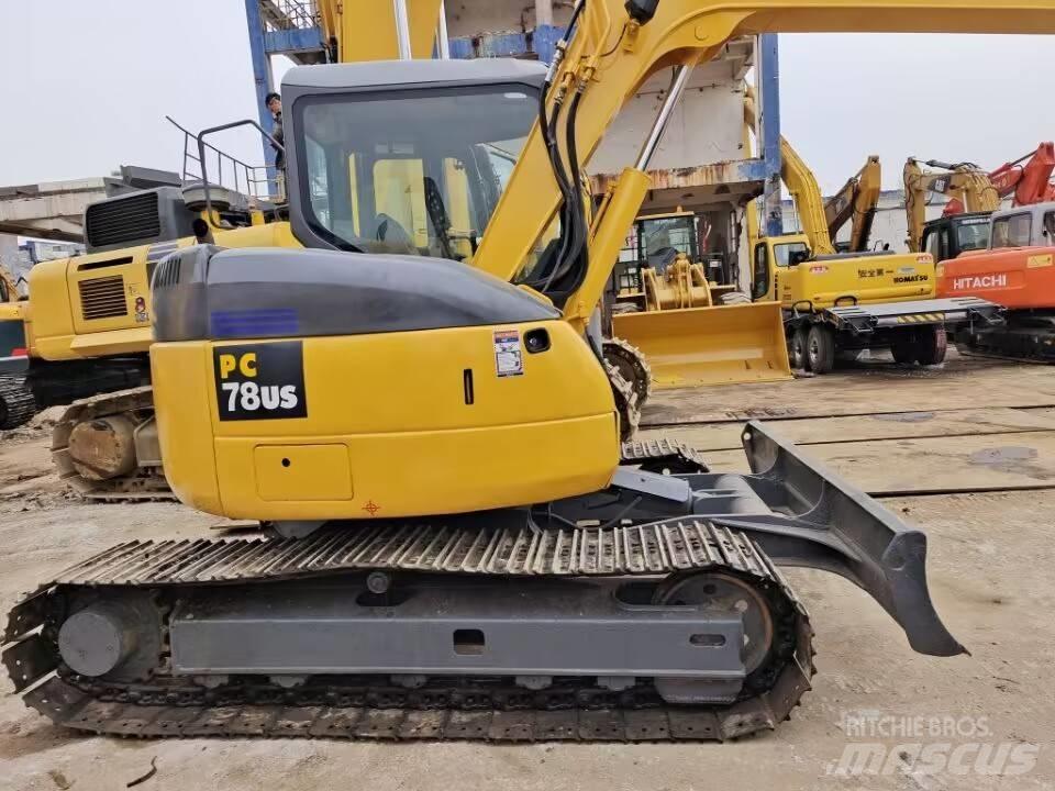 Komatsu PC78US Minigraafmachines < 7t
