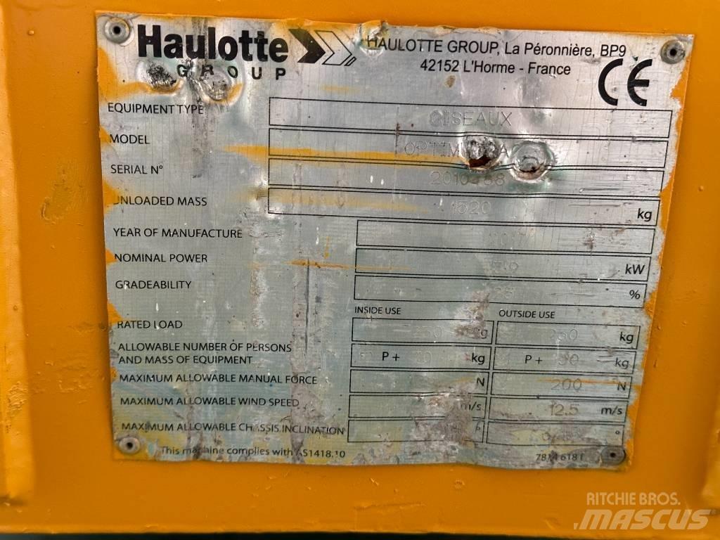Haulotte OPTIMUM 8 Schaarhoogwerkers