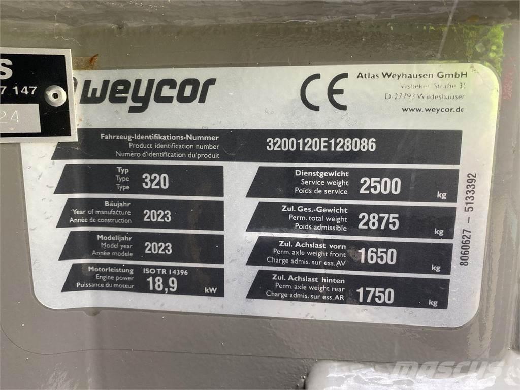 Weycor AR320 Cab Knik- en schrankladers